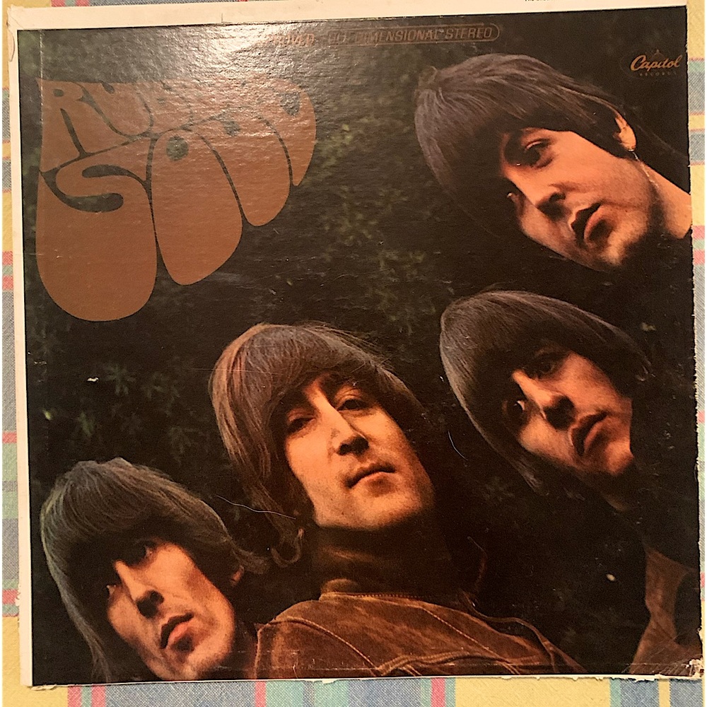 Original 1965 The Beatles Rubber Soul Vinyl